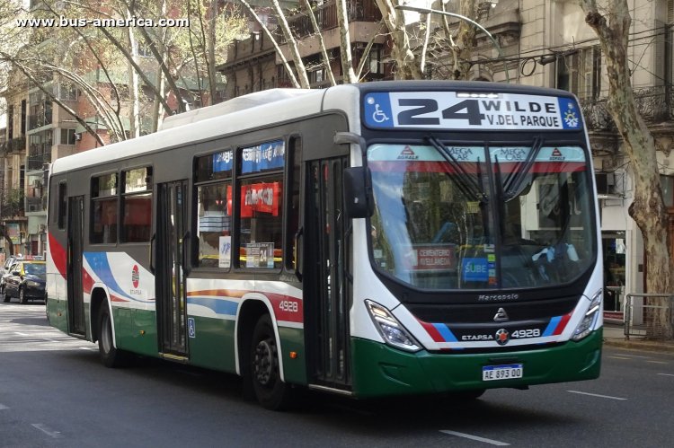 Agrale MT 17.0 LE - Marcopolo Novo Torino Low Entry - ETAPSA
AE 893 OO
[url=https://bus-america.com/galeria/displayimage.php?pid=63187]https://bus-america.com/galeria/displayimage.php?pid=63187[/url]

Línea 24 (Buenos Aires), interno 4928
