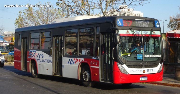 Agrale MT 17.0 LE - Marcopolo Novo Torino T346 - Atlántida
AE 590 LD

Línea 57 (Buenos Aires), interno 6713
