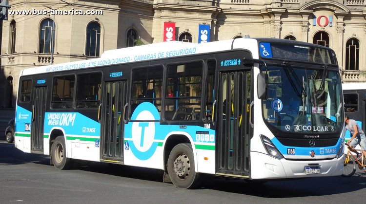 Mercedes-Benz O 500 U - Marcopolo New Torino - TAMSE
AE 932 UH

Línea A1 (Córdoba), interno 1168
