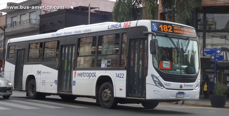Mercedes-Benz O 500 U - Marcopolo Novo Torino Low Entry T347 - Sgto.Cabral
AE 994 BA

Línea 182 (Buenos Aires), interno 1422
