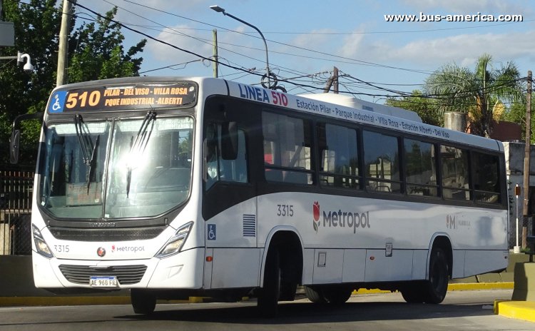 Mercedes-Benz OF 1721 L - Marcopolo Novo Torino - Metropol , Pilar Bus
AE 960 FR
[url=https://bus-america.com/galeria/displayimage.php?pid=67046]https://bus-america.com/galeria/displayimage.php?pid=67046[/url]

Línea 510 (Pdo.Pilar), interno 3315
