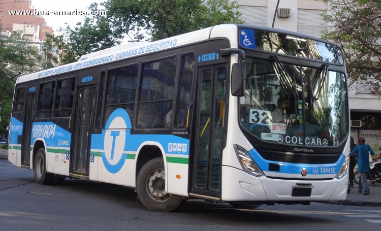 Mercedes-Benz OH 1721 L SB - Marcopolo New Torino - TAMSE
Línea 32 (Córdoba), interno 1262
