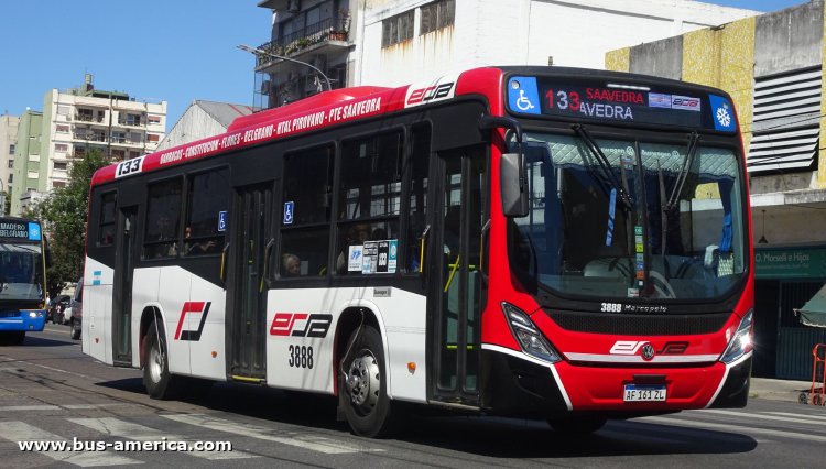 Volkswagen 18.280 OT LE - Marcopolo Novo Torino T344 - ERSA
AF 161 ZL

Línea 133 (Buenos Aires), interno 3888
