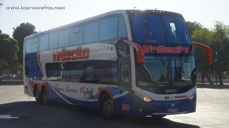 Mercedes-Benz O 500 RSD - Metalsur Starbus 3 405 - Vallecito
AB 137 HW
[url=https://bus-america.com/galeria/displayimage.php?pid=61461]https://bus-america.com/galeria/displayimage.php?pid=61461[/url]
[url=https://bus-america.com/galeria/displayimage.php?pid=61462]https://bus-america.com/galeria/displayimage.php?pid=61462[/url]
[url=https://bus-america.com/galeria/displayimage.php?pid=61463]https://bus-america.com/galeria/displayimage.php?pid=61463[/url]

Vallecito, interno 20
