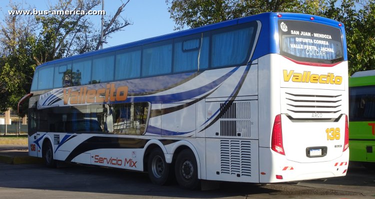 Mercedes-Benz O 500 RSD - Metalsur Starbus 3 405 - Vallecito
AF 506 RQ
[url=https://bus-america.com/galeria/displayimage.php?pid=61460]https://bus-america.com/galeria/displayimage.php?pid=61460[/url]

Vallecito, interno 136
