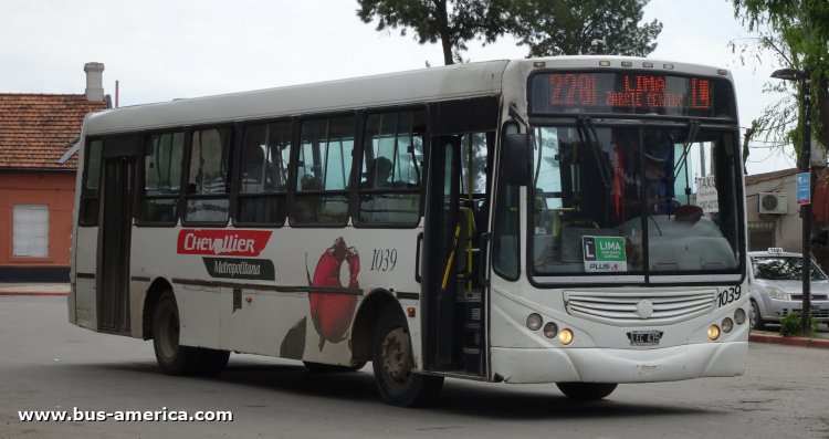Mercedes-Benz OF 1418 - Metalpar Tronador 2010 - Chevallier Metropolitana
LEC 435

Línea 228A (Prov. Buenos Aires), interno 1039
