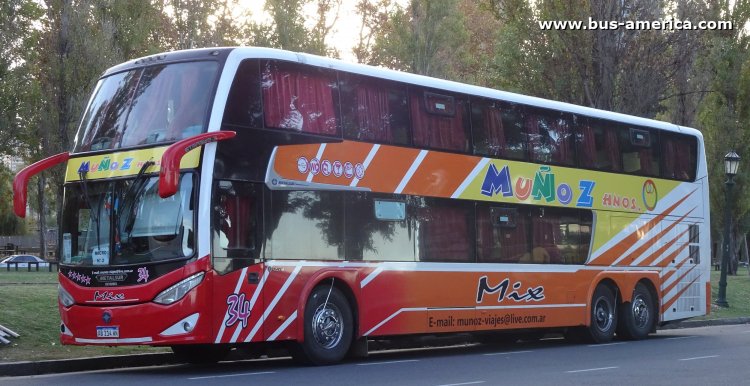 Scania K 400 B - Metalsur Starbus 3 405 - Muñoz Hnos.
AB 214 WN

Muñoz, interno 34
