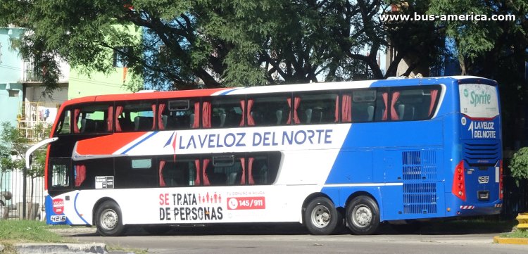 Scania K 400 B - Metalsur Starbus 3 405 - La Veloz del Norte
AA 820 LE
[url=https://bus-america.com/galeria/displayimage.php?pid=70096]https://bus-america.com/galeria/displayimage.php?pid=70096[/url]
[url=https://bus-america.com/galeria/displayimage.php?pid=70098]https://bus-america.com/galeria/displayimage.php?pid=70098[/url]

La Veloz del Norte, interno 4216
