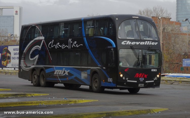 Scania K 410 - Metalsur Starbus 2 405 - Chevallier
MWV 050

Nueva Chevallier, interno 8363
