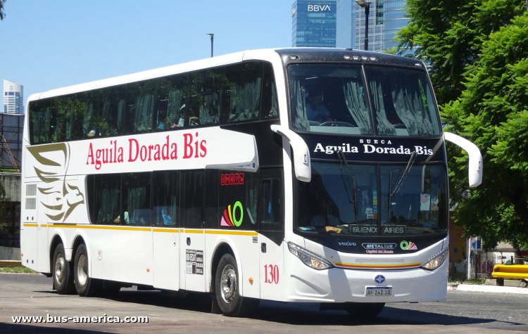 Volvo B 450 R - Metalsur Starbus 3 405 - Aguila Dorada Bis
AF 241 IQ
[url=https://bus-america.com/galeria/displayimage.php?pid=62485]https://bus-america.com/galeria/displayimage.php?pid=62485[/url]
[url=https://bus-america.com/galeria/displayimage.php?pid=62487]https://bus-america.com/galeria/displayimage.php?pid=62487[/url]

Aguila Dorada Bis, interno 130
