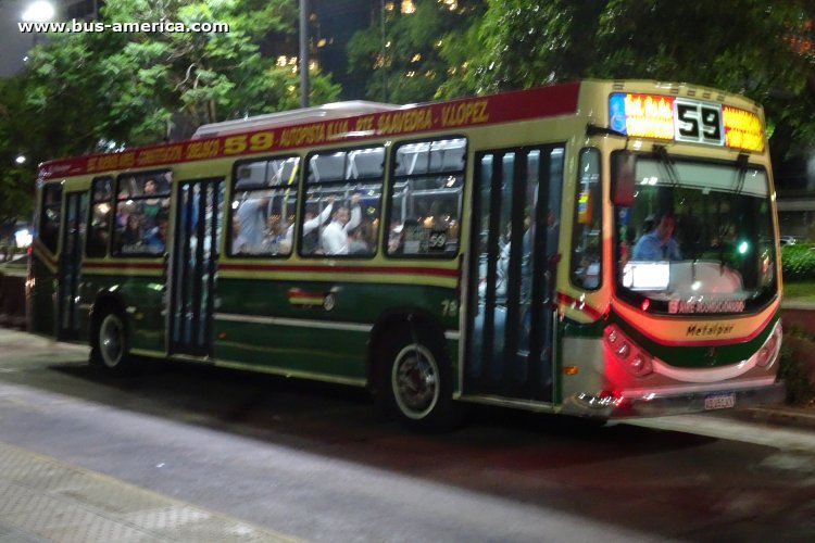 Mercedes-Benz OH 1721 L SB - Metalpar Iguazú Nueva Generación PH 109 - MOCBA
AD 051 KX
[url=https://bus-america.com/galeria/displayimage.php?pid=67714]https://bus-america.com/galeria/displayimage.php?pid=67714[/url]

Línea 59 (Buenos Aires), interno 78
