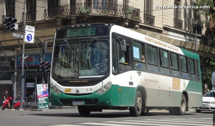 Agrale MA 15.0 - Metalpar Tronador Nueva Generación - Fuerte Barragán
AD 587 WO

Línea 506 (Pdo. La Plata), unidad 3
