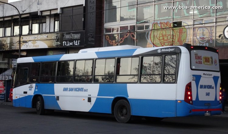 Agrale MA 17.0 - Metalpar Tronador Nueva Generación - Emp. San Vicente
AD 023 KY
[url=https://bus-america.com/galeria/displayimage.php?pid=56498]https://bus-america.com/galeria/displayimage.php?pid=56498[/url]

Línea 263A (Prov. Buenos Aires), interno 5407
