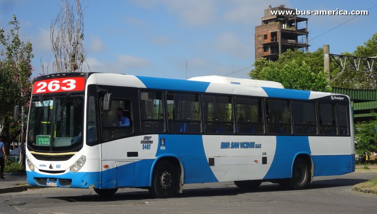 Agrale MA 17.0 - Metalpar Tronador Nueva Generación - Emp. San Vicente
AD 023 KY
[url=https://bus-america.com/galeria/displayimage.php?pid=56497]https://bus-america.com/galeria/displayimage.php?pid=56497[/url]

Línea 263A (Prov. Buenos Aires), interno 5407
