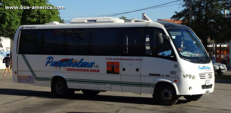 Mercedes-Benz LO 915 - Metalpar Maitén - Panaholma
PCN 488
[url=https://bus-america.com/galeria/displayimage.php?pid=51834]https://bus-america.com/galeria/displayimage.php?pid=51834[/url]

Panaholma (Prov. Córdoba), interno 50, patente provincial 3261
