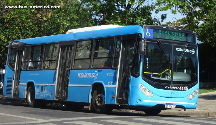 Mercedes-Benz O 500 U - Metalpar Iguazú Nueva Generación - Rosario Bus
AD 226 XG

Línea 122 R (Rosario), interno 4145
