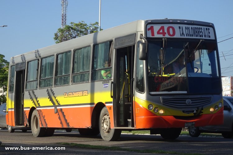 Mercedes-Benz OF 1418 - Metalpar Tronador 2010 - T.A.Colombres
¿KIH 361?

Línea 140 (Prov.Tucumán), interno 17
