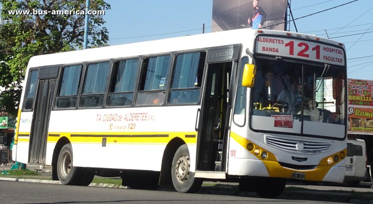 Mercedes-Benz OF 1418 - Metalpar Tronador 2010 - T.A.Ciudad de Alderetes
LOW 810

Línea 121 (Prov.Tucumán), interno 112
