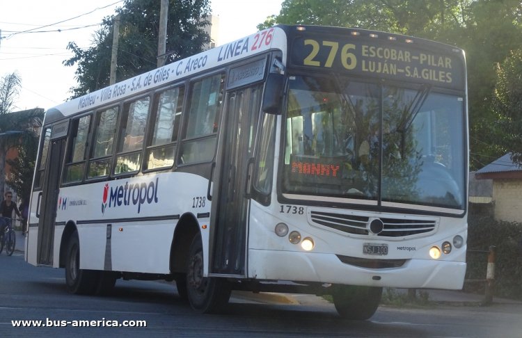Mercedes-Benz OF 1418 - Metalpar Tronador 2010 - Isleña Metropolitana
NSJ 100

Línea 510 (Pdo. Escobar) operada por
Línea 276 (Prov. Buenos Aires), interno 1738
