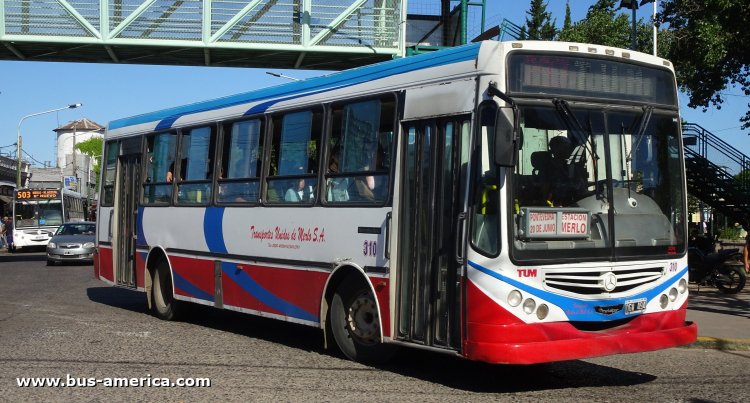 Mercedes-Benz OF 1418 - Metalpar Tronador 2010 - TUM
OGV 494

Línea 297 (Prov. Buenos Aires), interno 310
