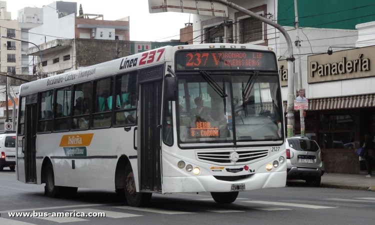 Mercedes-Benz OF 1418 - Metalpar Tronador 2010 - Isleña Metropolitana
NVS 968

Línea 237 V (Prov.Buenos Aires), interno 2127
