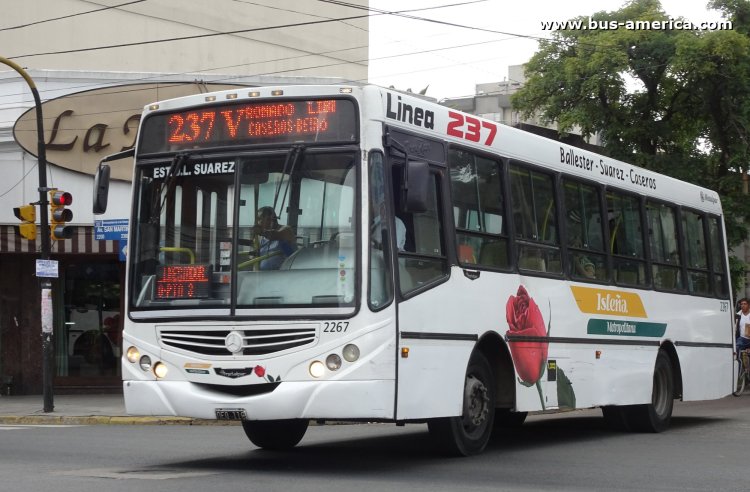 Mercedes-Benz OF 1418 - Metalpar Tronador 2010 - Isleña Metropolitana
OEQ 119

Línea 237 V (Prov.Buenos Aires), interno 2267
