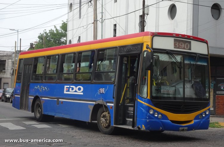 Mercedes-Benz OF 1418 - Metalpar Tronador 2010 - EDO
OPT 402

Línea 390 (Prov. Buenos Aires), interno 196
