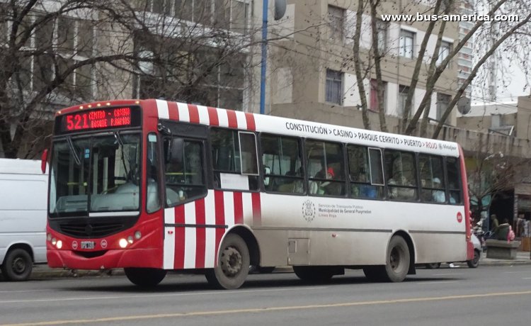 Mercedes-Benz OF 1418 - Metalpar Tronador 2010 - Línea Roja , 25 de Mayo
OPG 199

Línea 521 (Mar del Plata), interno 049
