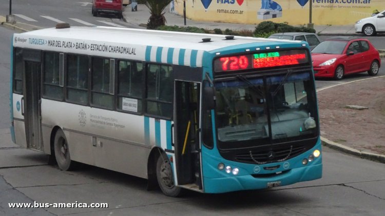 Mercedes-Benz OF 1418 - Metalpar Tronador 2010 - Línea Turquesa , Batán
POI 025

Línea 720 (Mar del Plata), interno 007
