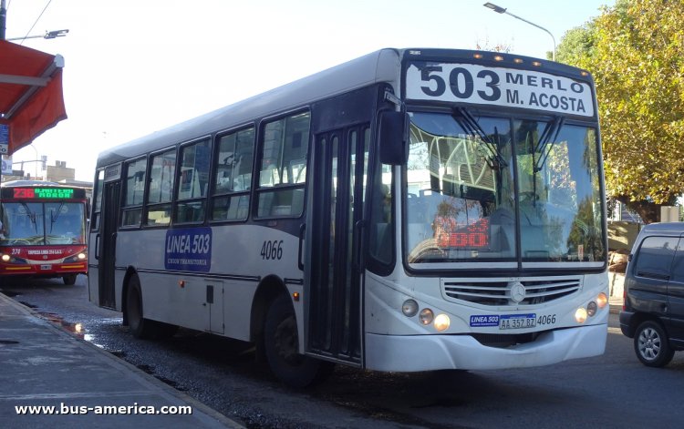 Mercedes-Benz OF 1519 - Metalpar Tronador 2010 - Línea 503 UT
AA 357 BZ

Línea 503 (Pdo. Merlo), interno 4066
