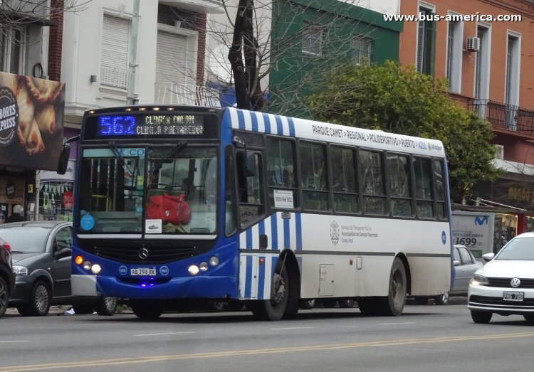 Mercedes-Benz OF 1621 - Metalpar Tronador 2010 - Línea Azúl , 25 de Mayo
AB 298 RK
[url=https://bus-america.com/galeria/displayimage.php?pid=60775]https://bus-america.com/galeria/displayimage.php?pid=60775[/url]
[url=https://bus-america.com/galeria/displayimage.php?pid=60777]https://bus-america.com/galeria/displayimage.php?pid=60777[/url]

Línea 562 (Mar del Plata), interno 053
