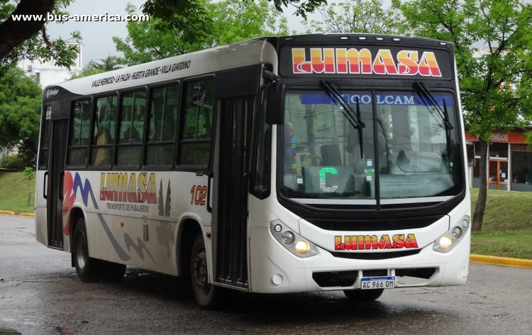 Mercedes-Benz OF 1621 - Metalpar Tronador Nueva Generación - Lumasa
AC 966 OM

Línea C (La Falda), interno 102
