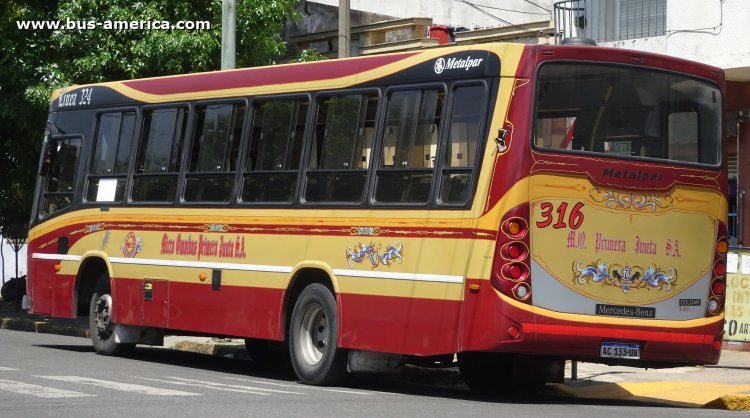 Mercedes-Benz OF 1621 - Metalpar Tronador Nueva Generación - M.O.Primera.Junta
AC 133 UV
[url=https://bus-america.com/galeria/displayimage.php?pid=67484]https://bus-america.com/galeria/displayimage.php?pid=67484[/url]

Línea 583 (Pdo. Quilmes), interno 316
