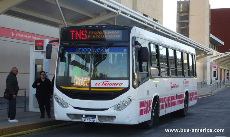 Mercedes-Benz OF 1621 - Metalpar Tronador Nueva Generación - Red Tulúm , El Triunfo
AC 966 UH
[url=https://bus-america.com/galeria/displayimage.php?pid=63012]https://bus-america.com/galeria/displayimage.php?pid=63012[/url]

Línea TNS (Prov.San Juan), interno 22
