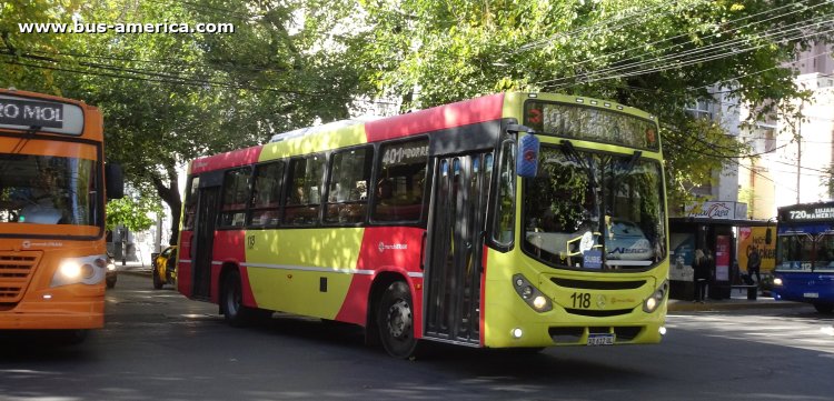Mercedes-Benz OF 1621 - Metalpar Tronador Nueva Generación - Mendotran , El Trapiche y Pte.Alvear UTE
AD 612 UL

Línea 401 (Mendotran - Prov.Mendoza), interno 118
