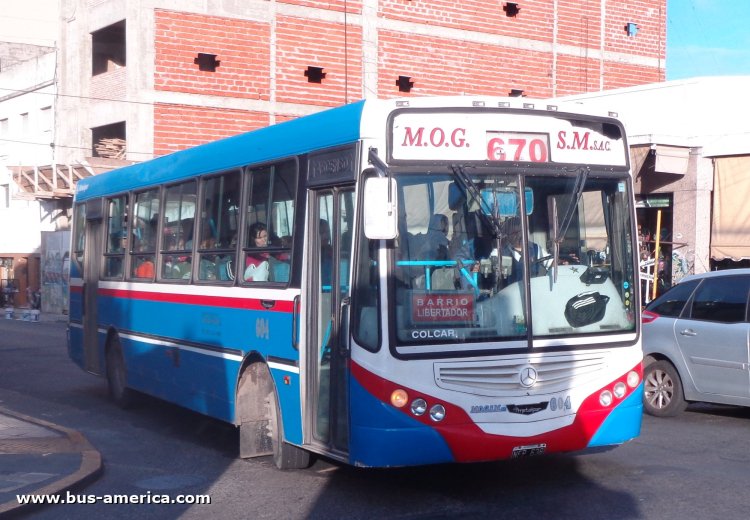 Mercedes-Benz OH 1518 - Metalpar Tronador 2010 - MOGSM
NFP 638
[url=https://bus-america.com/galeria/displayimage.php?pid=63532]https://bus-america.com/galeria/displayimage.php?pid=63532[/url]

Línea 670 (Pdo.Gral.San Martín), interno 604
