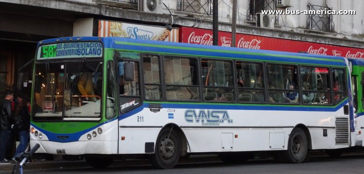 Mercedes-Benz OH 1618 L SB - Metalpar Iguazú 2010 - EVHSA
ITL 819

Línea 582 (Pdo.Quilmes), interno 211
