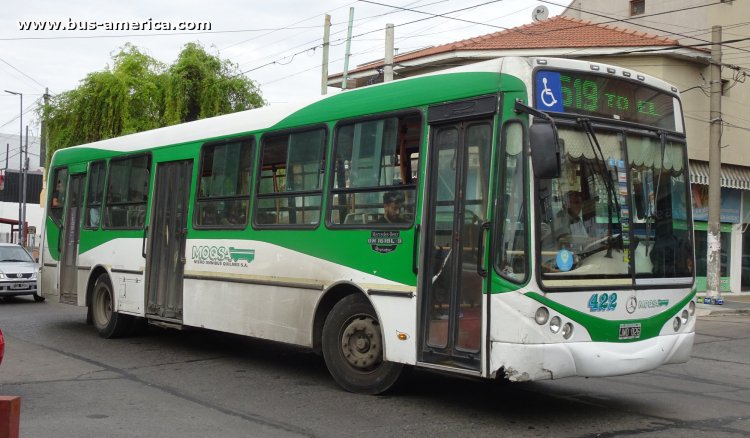 Mercedes-Benz OH 1618 L SB - Metalpar Iguazu 2010 - MOQSA
JWD 026

Línea 619 (Pdo. Berazategui), interno 422
