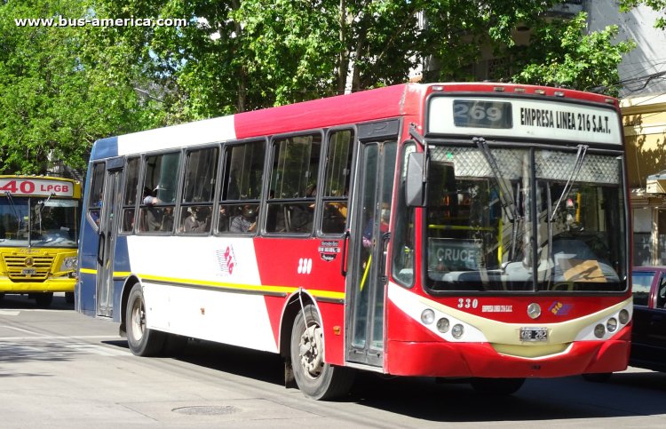 Mercedes-Benz OH 1618 L SB - Metalpar Iguazú 2010 - Emp.Línea 216
KRB 282

Línea 269 (Prov. Buenos Aires), interno 330
