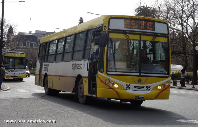 Mercedes-Benz OH 1618 L SB - Metalpar Iguazú 2010 - Expreso
MMI 611

Línea Este (503, Partido de La Plata) recorrido 16, interno 55
