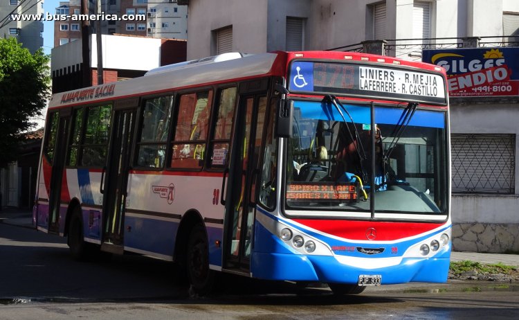 Mercedes-Benz OH 1618 L SB - Metalpar Iguazú 2010 - Almafuerte
PJP 933
[url=https://bus-america.com/galeria/displayimage.php?pid=62562]https://bus-america.com/galeria/displayimage.php?pid=62562[/url]
[url=https://bus-america.com/galeria/displayimage.php?pid=62563]https://bus-america.com/galeria/displayimage.php?pid=62563[/url]
[url=https://bus-america.com/galeria/displayimage.php?pid=62564]https://bus-america.com/galeria/displayimage.php?pid=62564[/url]

Línea 378 (Prov.Buenos Aires), interno 30

