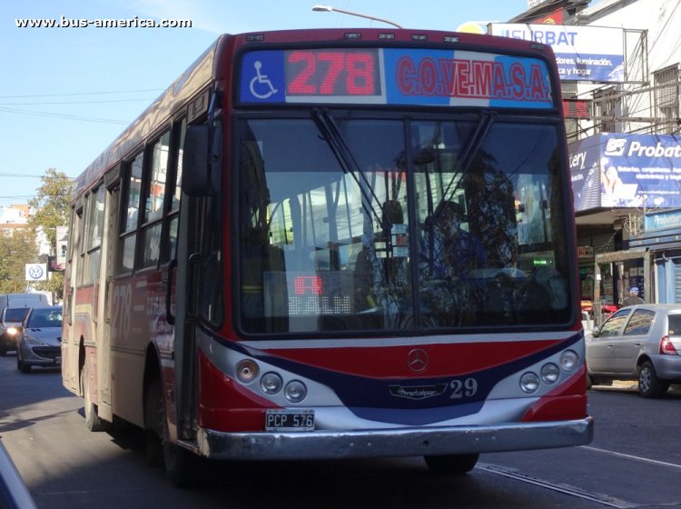 Mercedes-Benz OH 1618 L SB - Metalpar Iguazú 2010 - COVEMASA
PCP 576
[url=https://bus-america.com/galeria/displayimage.php?pid=61939]https://bus-america.com/galeria/displayimage.php?pid=61939[/url]
[url=https://bus-america.com/galeria/displayimage.php?pid=61940]https://bus-america.com/galeria/displayimage.php?pid=61940[/url]
[url=https://bus-america.com/galeria/displayimage.php?pid=61941]https://bus-america.com/galeria/displayimage.php?pid=61941[/url]

Línea 278 (Prov. Buenos Aires), interno 29
