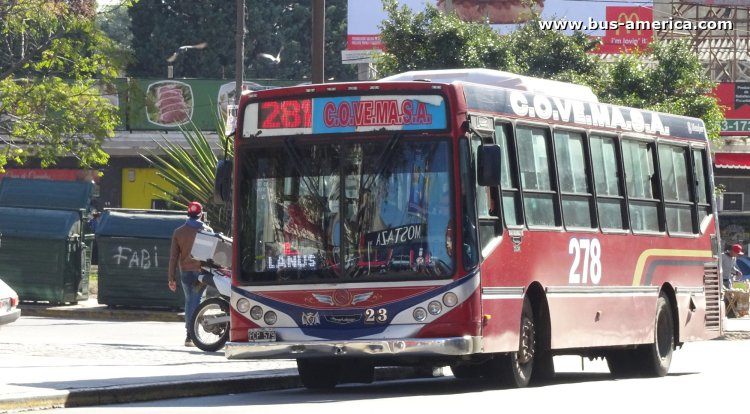 Mercedes-Benz OH 1618 L SB - Metalpar Iguazú 2010 - COVEMASA
PCP 579
[url=https://bus-america.com/galeria/displayimage.php?pid=61933]https://bus-america.com/galeria/displayimage.php?pid=61933[/url]
[url=https://bus-america.com/galeria/displayimage.php?pid=61934]https://bus-america.com/galeria/displayimage.php?pid=61934[/url]

Línea 281 (Prov. Buenos Aires), interno 23
