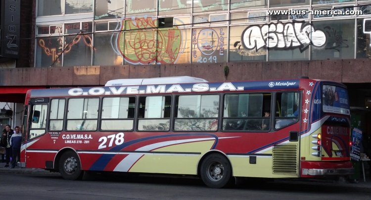 Mercedes-Benz OH 1618 L SB - Metalpar Iguazú 2010 - COVEMASA
¿AA 172 FK?

Línea 278 (Prov. Buenos Aires), interno 7
