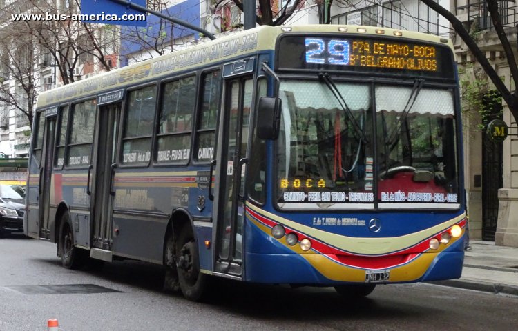 Mercedes-Benz OH 1618 L SB - Metalpar Iguazú 2010 PH 0066 - Pedro de Mendoza
JNH 132

Línea 29 (Buenos Aires), interno 29
