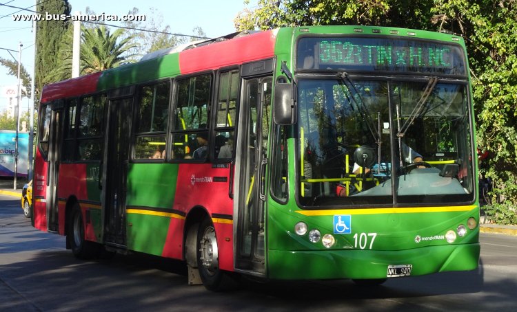 Mercedes-Benz OH 1618 L SB - Metalpar Iguazuú PH 0080 - Mendotran , Los Andes & El Cacique UT 
NKL 940

Línea 352 (Mendotran - Prov. Mendoza), interno 107

