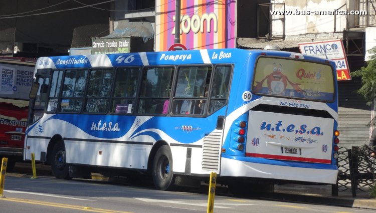 Mercedes-Benz OH 1618 L SB - Metalpar Iguazú 2010 - Utesa
KAC 672

Línea 46 (Buenos Aires), interno 40

