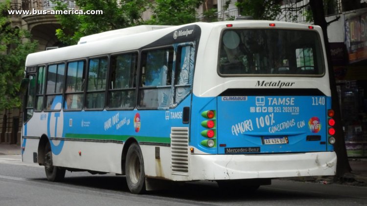 Mercedes-Benz OH 1621 L SB - Metalpar Iguazú 2010 - TAMSE
AA 434 BU
[url=https://bus-america.com/galeria/displayimage.php?pid=55163]https://bus-america.com/galeria/displayimage.php?pid=55163[/url]

Línea 31 (Córdoba), interno 1140
