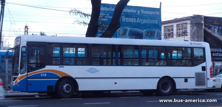 Mercedes-Benz OH 1621 L SB - Metalpar Iguazú 2010 - La Cabaña
¿AA 291 --?
[url=https://bus-america.com/galeria/displayimage.php?pid=56522]https://bus-america.com/galeria/displayimage.php?pid=56522[/url]

Línea 174 (Buenos Aires), interno 650
