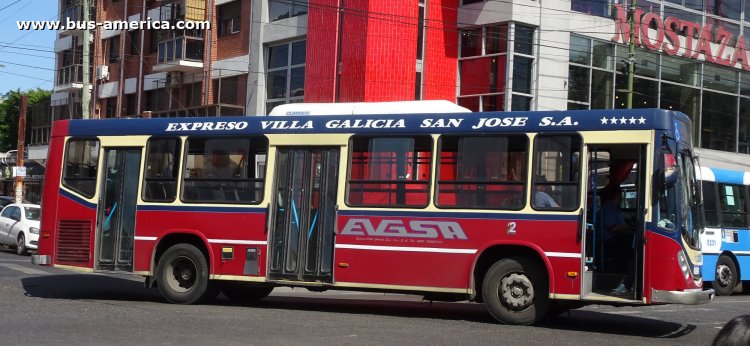 Mercedes-Benz OH 1621 L SB - Metalpar Iguazú Nueva Generación - EVG
Línea 266 (Prov. Buenos Aires), interno 2
